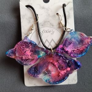 Handmade necklace/earrings set